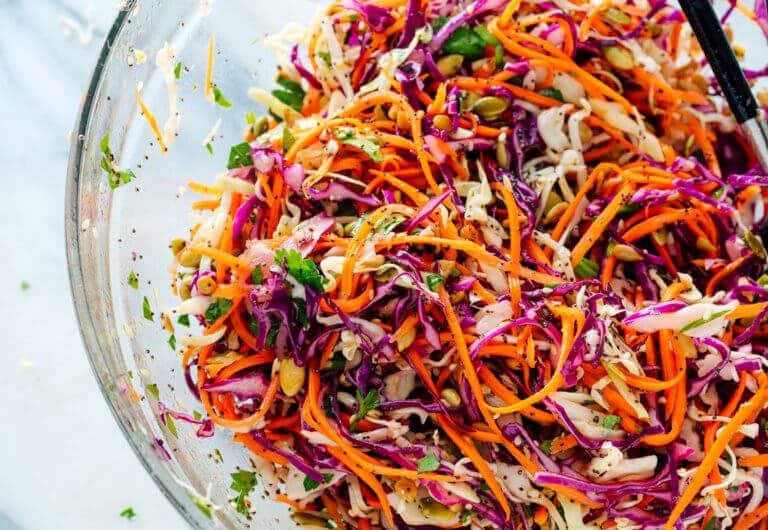 Coleslaw bio comme en Irlande