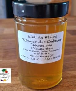 Miel de Fleurs du Potager des Embruns - 400 gr.